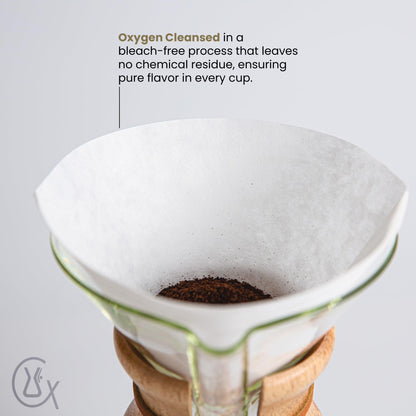 Chemex FS-100 Bonded Coffee Filter Square, One Size, White
