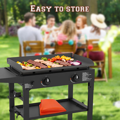 Blackstone Silicone Griddle Cover Mat: 22 Inch Grill Mats for Outdoor - Blackstone Griddle Accessories Flat Top Deck Protector Outside Camping Cooking BBQ