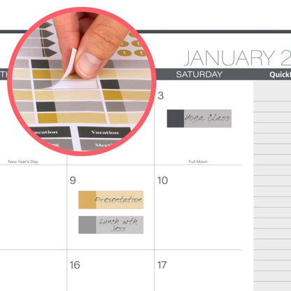 Cambridge 2026 Planner, Weekly & Monthly, 8-1/2" x 11", Large, Hera (1765-905-26)