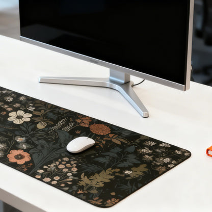 TOMAIDA Mouse Pad, Large Mouse Pad 90 X 40CM (35.4X15.7Inches) Mousepad Big Desk Mat with Non-Slip Rubber Base Keyboard Pad for Gaming and Office-Black