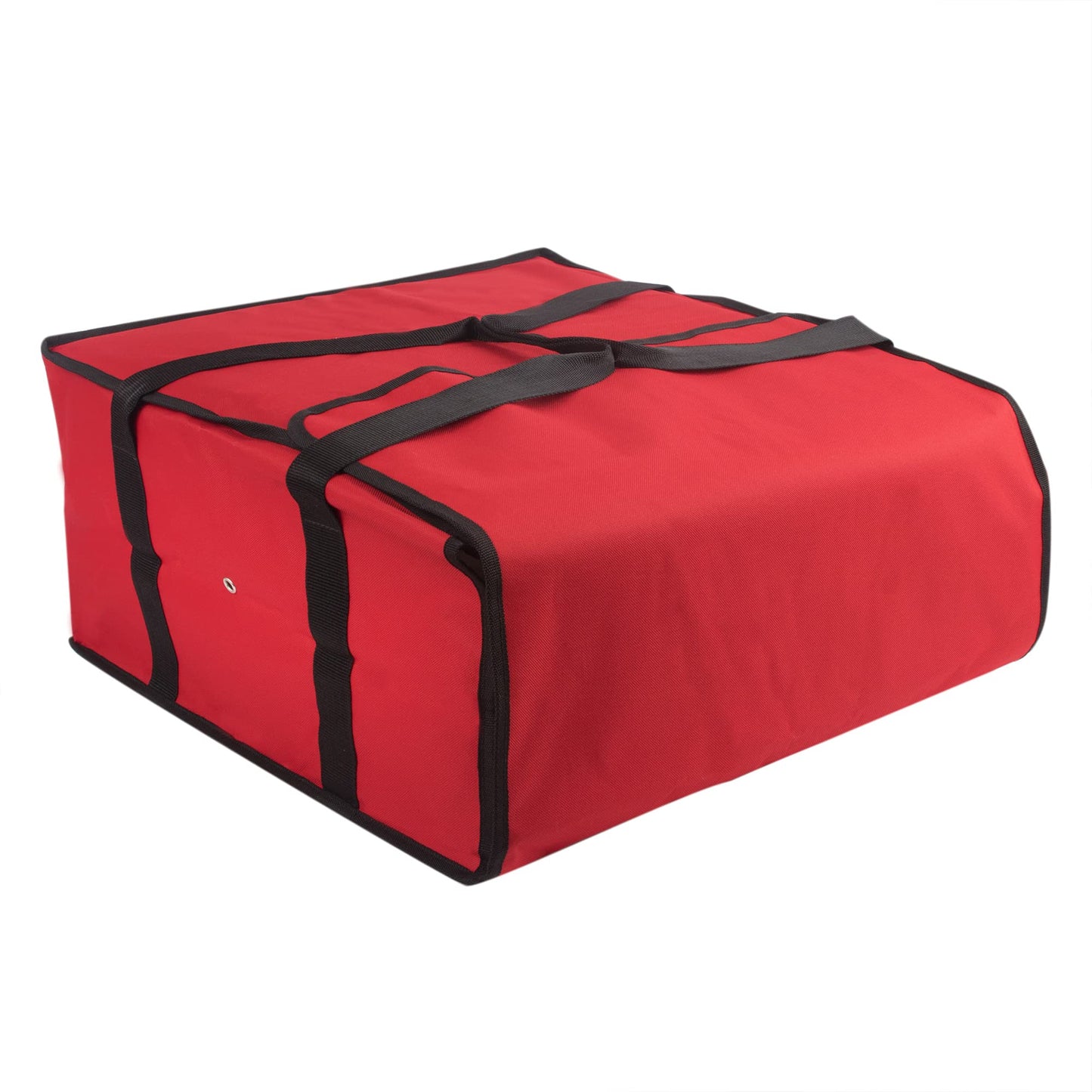 Pizza Carrier Insulated Bags Extra Large for Deliveries – Holds up to 4 Fresh Pizzas, Insulated Pizza Carrier Delivery Bag (Red)