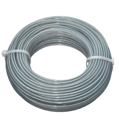 WELCAPAC 3.0mm×40m 0.12”/131ft Nylon Steel Trimmer Line | Universal Round Weed Eater String for Grass Trimmers & Lawn Edgers | Heavy-Duty Spool-Compatible Cutting Cord (Replacement for Gardens, Lawns)