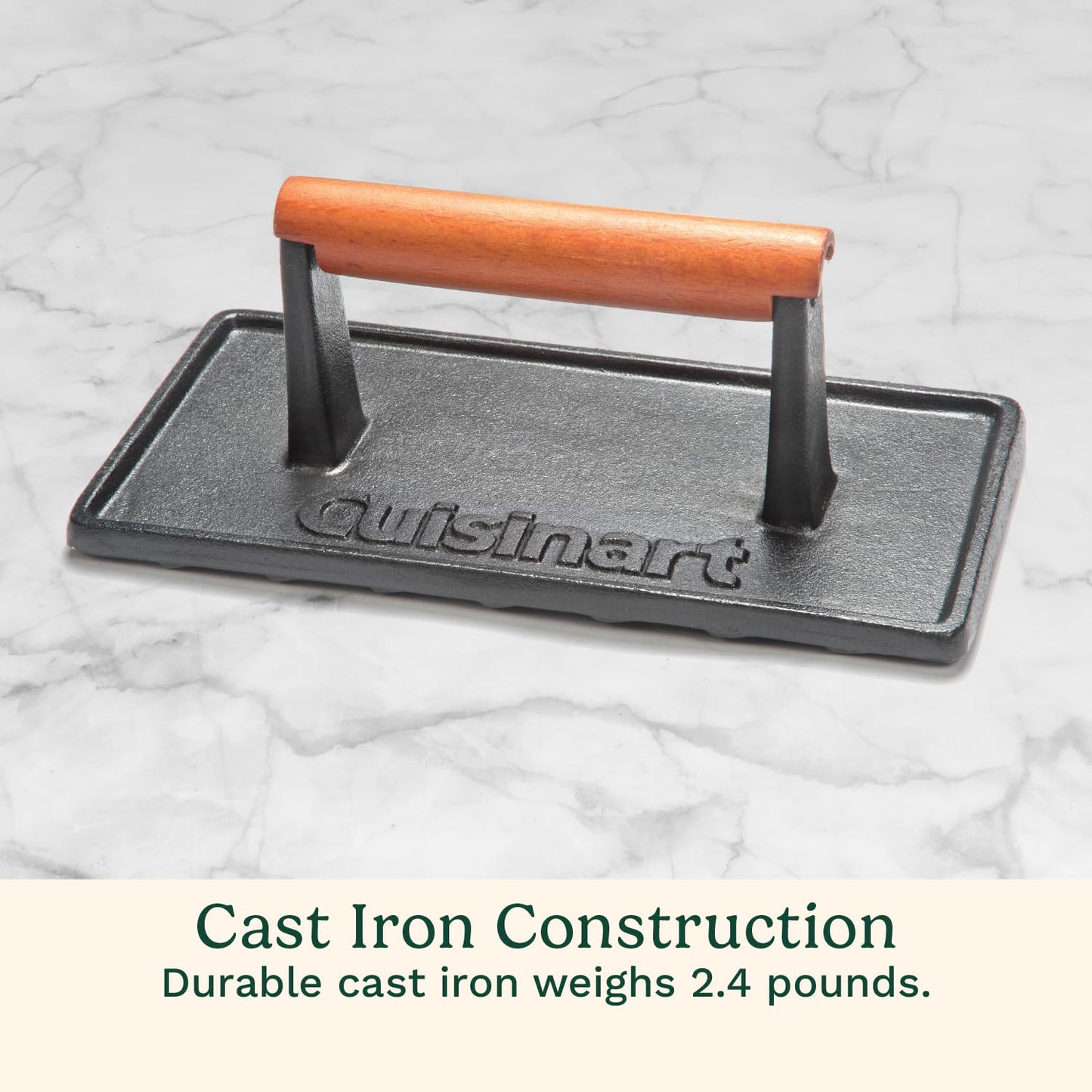 Cuisinart CGPR-221 Cast Iron Grill Press
