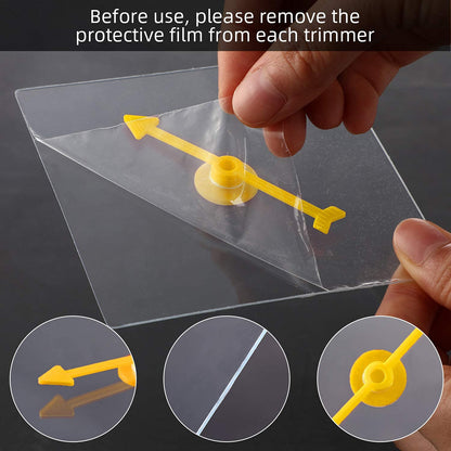 VABBHK 16 Pieces Transparent Spinners Dry Erase Math Spinner with Rotating Arrow for Adult Party Season and New Year Entertainment (Black, Yellow)