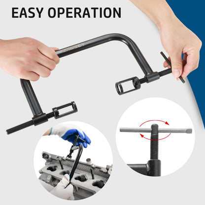DASBET Auto Valve Spring Compressor C Clamp Service Kit