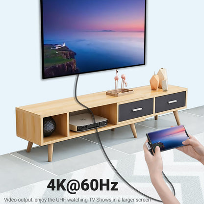 SUMPK USB C 3.1 Data Cable 10FT 2 Packs, Right Angle 100W Gen 2 Fast Charging 10Gbps High Speed Transfer Cable, 4k 60hz Video Output PD Cord Compatible for Monitor Display, Thunderbolt 3, MacBook Pro