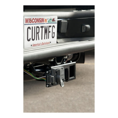 Curt 58000 Easy Mount Electrical Bracket for 2" Receiver Tube
