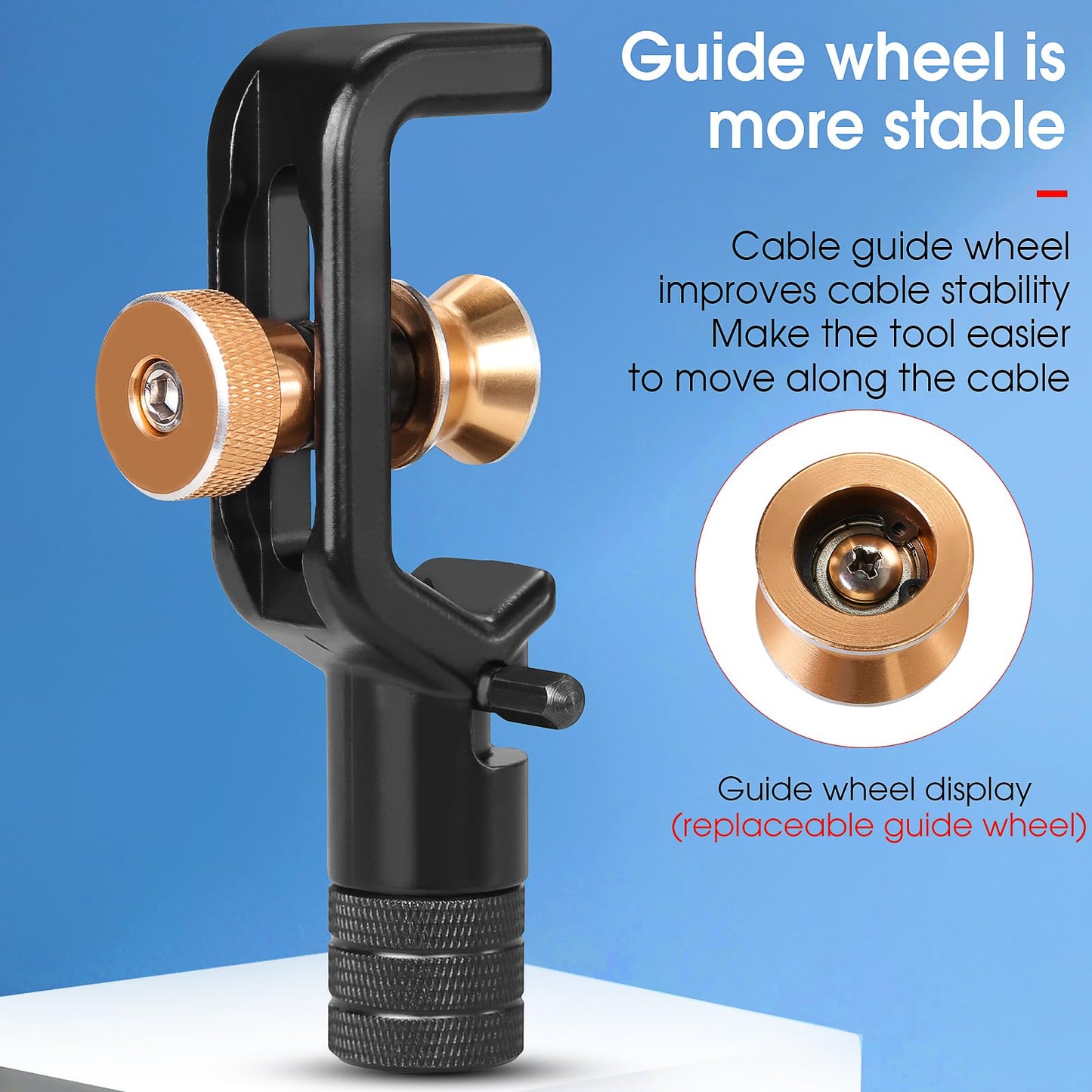 BAOSHLA Optical Cable Stripping Knife Armored Cable Stripper 8-28.6mm Vertical and Horizontal Dual use Type Fiber Optic Cable Cutter with 1 Spare Blade Mid Span Cable Slit and Ring Tool Slitting Tool