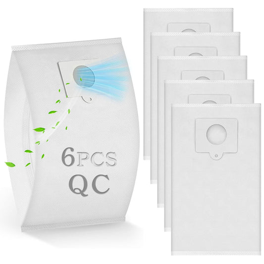53292 Type Q/C Vacuum Bags Replacement for Kenmore, Compatible with Kenmore Canister Vacuum 200 400 600 700 800 Series, Large Capacity HEPA Cloth Vacuum Bags Accessories Set
