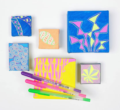 Sakura Gelly Roll Moonlight 10 Gel Pens - Bold Point Ink Pen for Journaling, Art, or Drawing - Assorted Bright Ink - Bold Line - 10 Pack