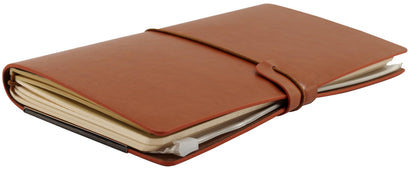 Voyager Notebook - Nutmeg (Traveler's Journal, Planner, Notebook)