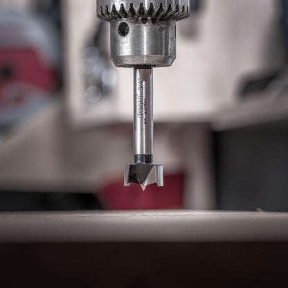 Freud PB-008 Precision Shear 1-1/8-Inch by 3/8-Inch Shank Serrated Edge Forstner Drill Bit, Multi