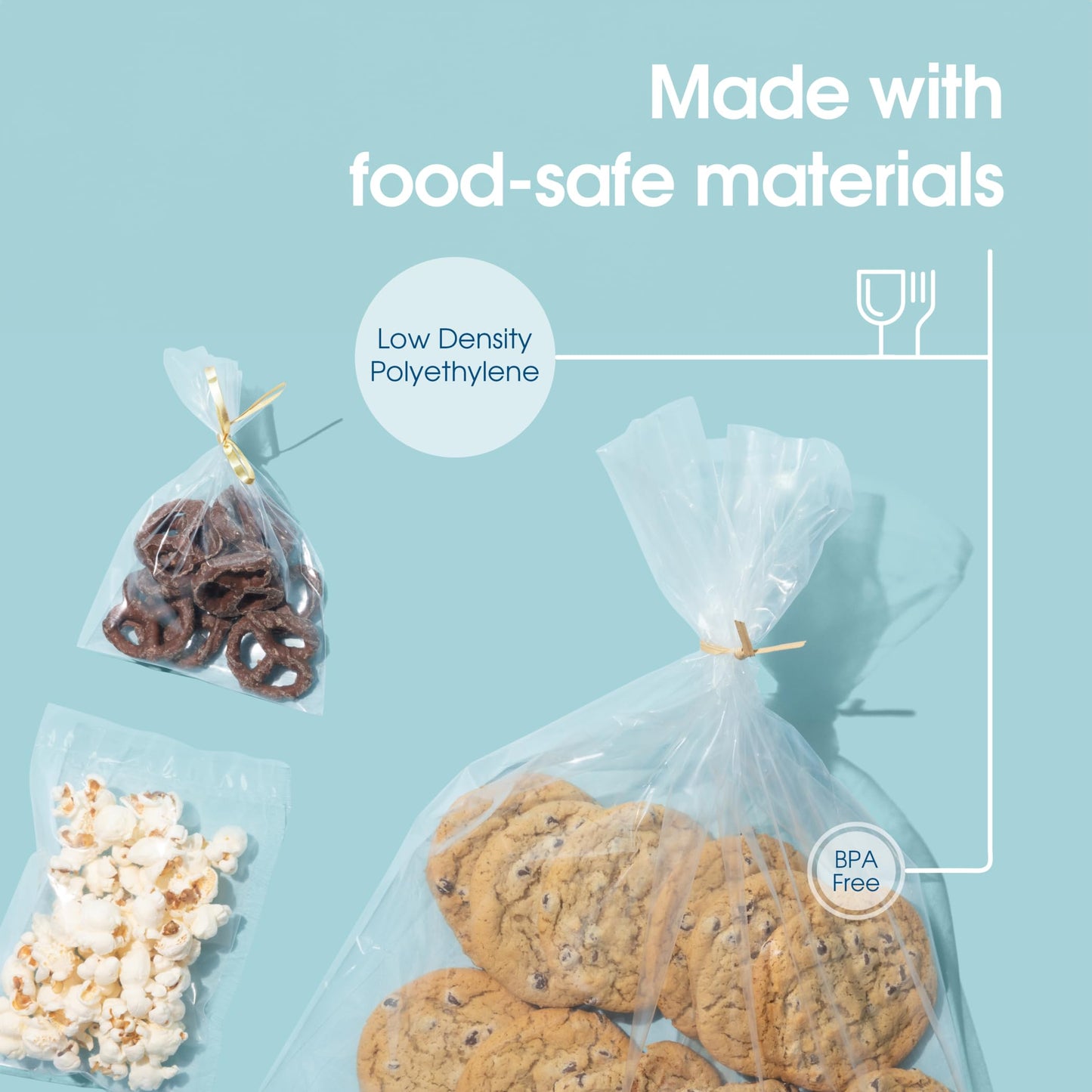 Spartan Industrial - 18” X 24” (100 Count) 1.1 Mil Flat Open End Clear Plastic Poly Bags - For Proofing Bread Dough, Packaging Clothes, Shirts (Thin & Lightweight - Bags DO NOT Have Seal & Prints)