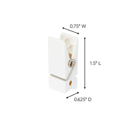 Command Spring Clips, Quartz, 8-Clips (17089Q-8ES)