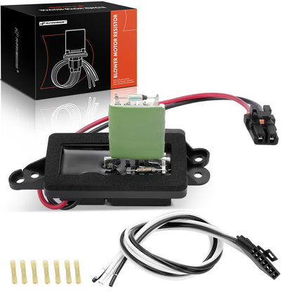 A-Premium Manual HVAC Blower Motor Resistor Compatible with Chevrolet Silverado 1500, Silverado 2500 HD, Tahoe, Suburban 1500, Avalanche 1500 & GMC Sierra 1500, Yukon, Sierra 2500 HD, Yukon XL 1500