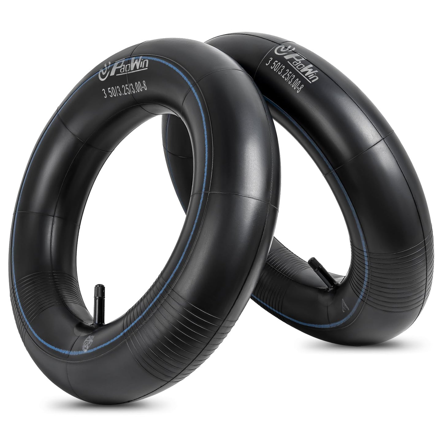2 PCS 3.50/3.25/3.00-8 Replacement Inner Tubes with TR13 Straight Valve Stem Compatible with Wheelbarrows, Mowers, Hand Trucks and More 3.50-8 3.25-8 3.00-8 Tire Tubes