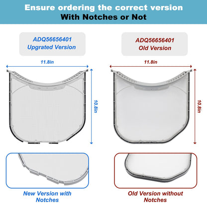 UPDATED ADQ56656401 Dryer Lint Filter Replacement for LG and Kenmore Dryer Lint Screen Replaces 1462822, AP4457244, PS3531962, AH3531962, EA3531962