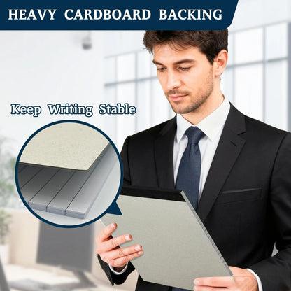 ReePlan 10PCS Notepad 8.5 x 11 White Lined Paper, 8.5 x 11 Legal Pads 30 Sheets/Pad, Office School Note Paper, Wide Ruled Writing Pad for Meetings, Homework, Journaling and Daily Notes(A4 Size)