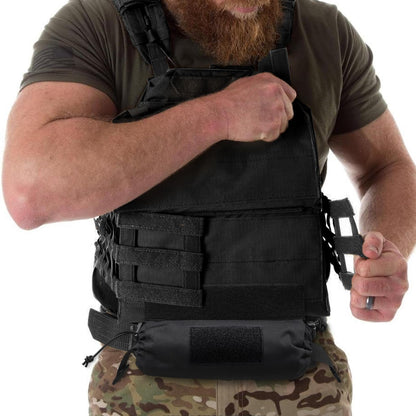 WYNEX Tactical First Aid Drop Dump Pouch, EMT Trauma Roll Up Drop Pouch EMT IFAK Sub Abdominal Carrying Bag with Hook-N-Loop