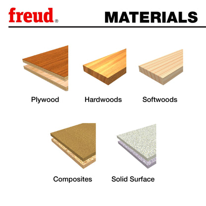 Freud PB-008 Precision Shear 1-1/8-Inch by 3/8-Inch Shank Serrated Edge Forstner Drill Bit, Multi