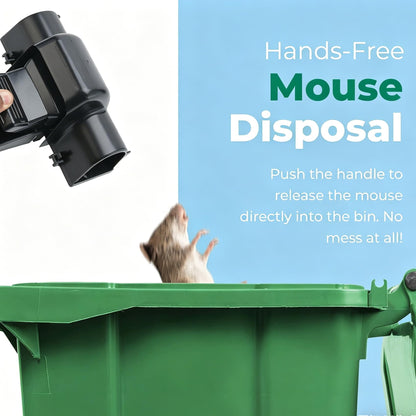 YFRENZICAL SafeSnap Professional Rat Trap, Black Plastic, Dual-Entry Design, Indoor and Outdoor Use, Pet and Child Safe Cover, 2 Pack, 99.9% Catch Rate
