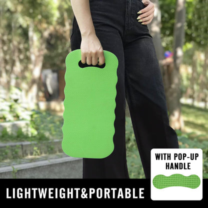 Altdorff Thick Kneeling Pad 2 Pack, Waterproof,Comfortable Garden Kneeling Pads Stain Resistant, Multi-Functional Kneeler Pad for Gardening, Baby Bath, Yoga, Praying and Exercise (Green)
