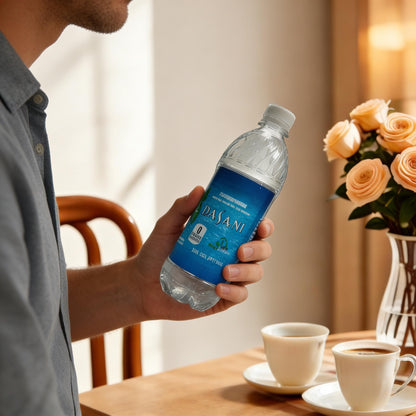 Dasani Diversion Safe Water Bottle Stash Can Secret Box with Leak-proof Lid and Huge Hidden Compartment for Keys, Cash and Valuables