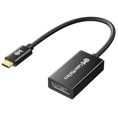 Cable Matters USB C to DisplayPort 1.4 Adapter with 8K@60hz, 4K@144hz and HDR Support - Thunderbolt 4 / USB4 / Thunderbolt 3 Port Compatible with Oculus Rift S, MacBook Pro, Dell XPS, Surface Pro