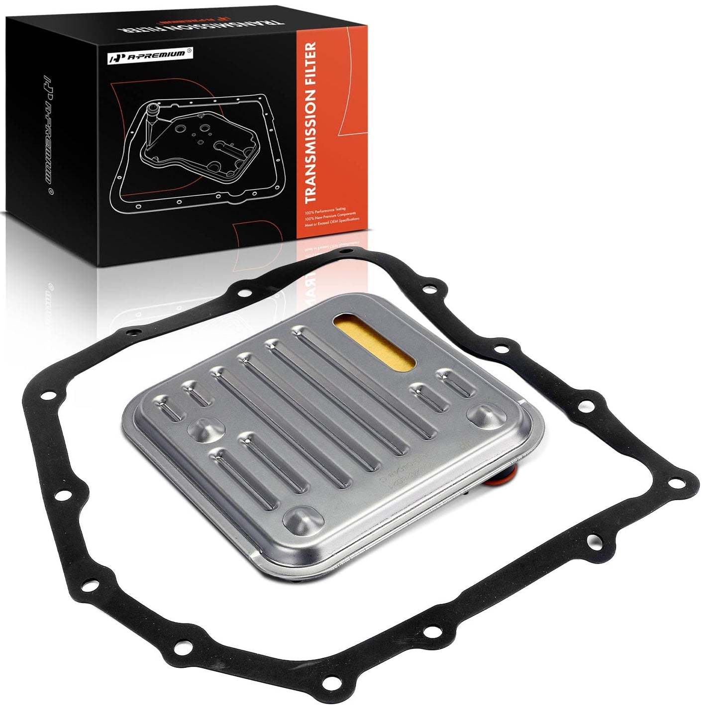 A-Premium Automatic Transmission Fluid Filter with Pan Gasket Compatible with Dodge Grand Caravan, Journey, Avenger, Caravan & Chrysler Town & Country, 200, Pacifica, Sebring, PT Cruiser & Plymouth