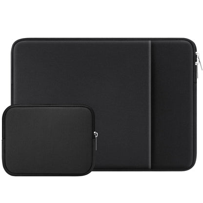 RAINYEAR 14 Inch Laptop Sleeve Case Protective Cover Bag with Front Pocket & Accessories Pouch, Compatible with 14" Dell HP ThinkPad Lenovo Asus Acer Samsung Notebook Computer Chromebook (Black)