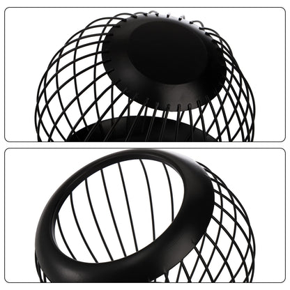 TOPZEA Coffee Pod Holder, Large Capacity K Cup Holder Metal Coffee Capsule Storage Basket, Espresso Pods Organizer for Counter, Bar Station Accessories