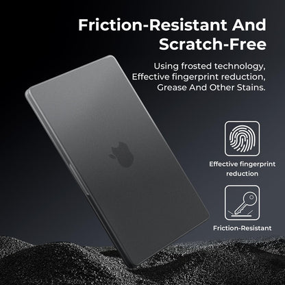 BlueSwan Case Compatible with MacBook Pro 14 inch M5 M4 M3 M2 M1 Pro/Max 2025 2024-2021 Release, Flexible PP, Anti-Scratch Anti-Cracking Protective Case, Matte Black