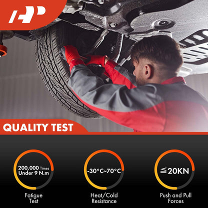 A-Premium 2 x Rear Sway Bar Bushing Kit, Compatible with Mitsubishi Outlander 05-23, Lancer 06-17, Eclipse Cross 18-20/22-23, ASX 13-15, Outlander PHEV 18, Outlander Sport & RVR 11-22/24