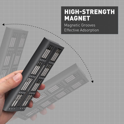 VMAN 63 in 1 Small Precision Screwdriver Set, Professional Mini Magnetic Repair Tool Kit for Ring Doorbell, Computer, Laptop, iPhone, Eyeglass, Xbox, PS4, PS5, Switch, Watch, MacBook, PC, Electronics