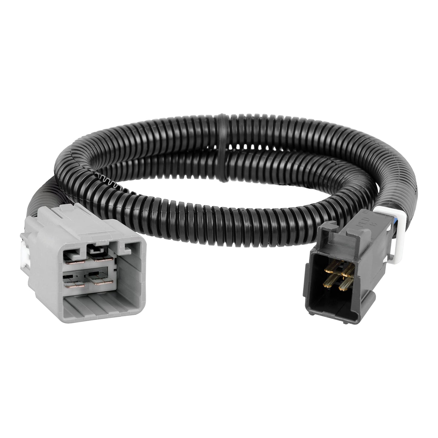 CURT Manufacturing 51458 Quick Plug Electric Trailer Brake Controller Wiring Harness for Select Ram 1500, 2500, 3500