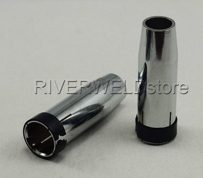 RIVERWELD MIG MAG Contact Tips M6 0.9mm 140.0169 Conical Cups Gas Nozzle 145.0080 Contact Tip Holder 142.0003 Gas Diffuser Ceramic 012.0183 for 24KD MB24 Co² Welding Torch 32pcs