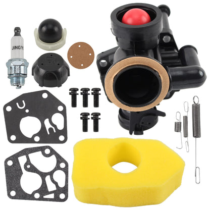 Carbhub 795477 498809 Carburetor with 698369 Air Filter 698719 691859 692211 Spring 492979S Fuel Cap 495770 795083 Gasket Diaphragm Tune Up Kits for 795469 794147 699660 794161 498811 Engine