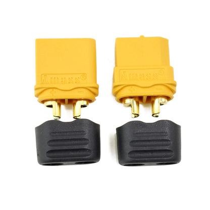 Amass 20 Pair XT60H Bullet Connector Plug Upgrated of XT60 Sheath Female & Male Gold Plated for RC Parts … … …