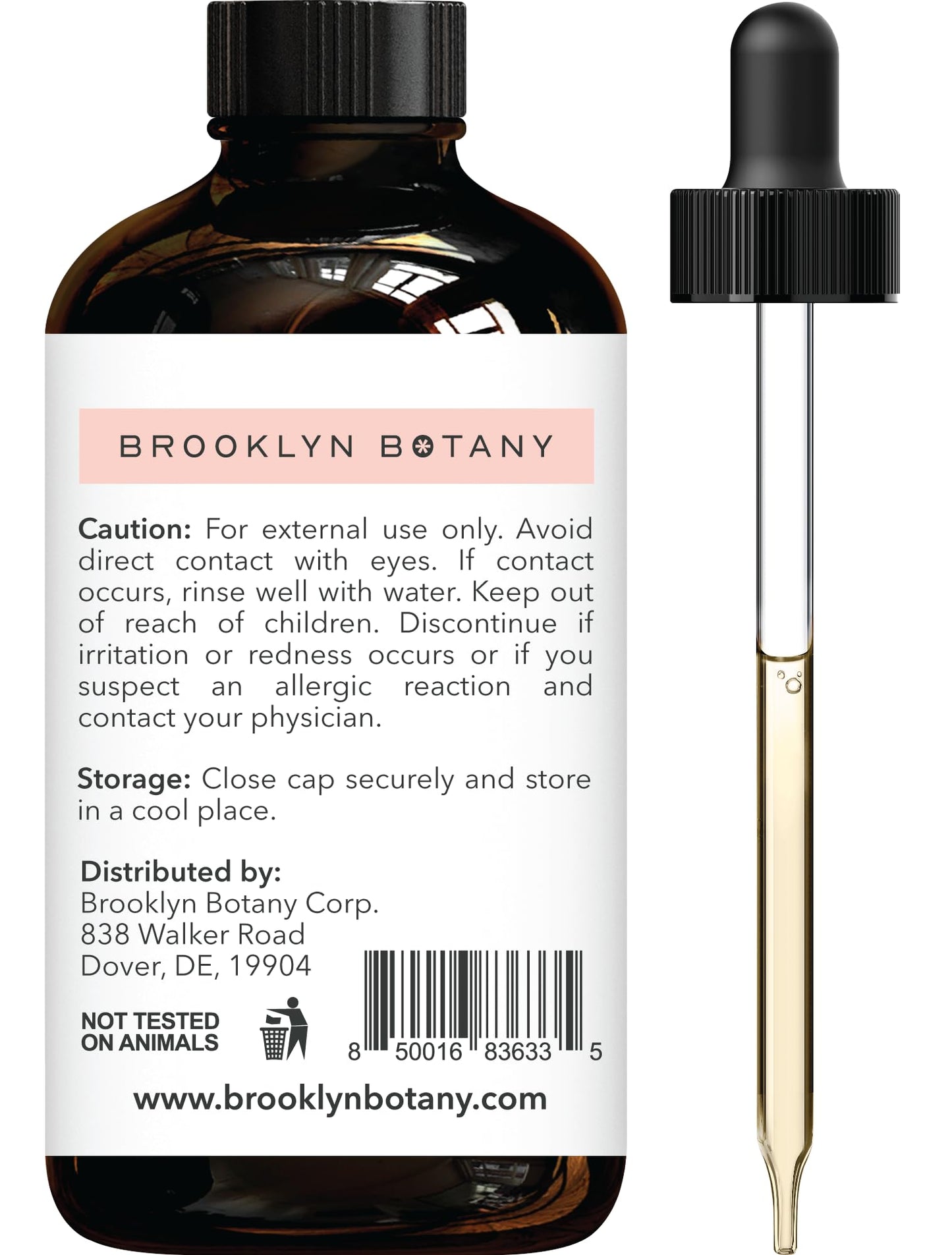 Brooklyn Botany Rosemary Essential Oil - Huge 118 ml - 100% Pure and Natural - Premium Grade with Dropper - for Aromatherapy and Diffuser