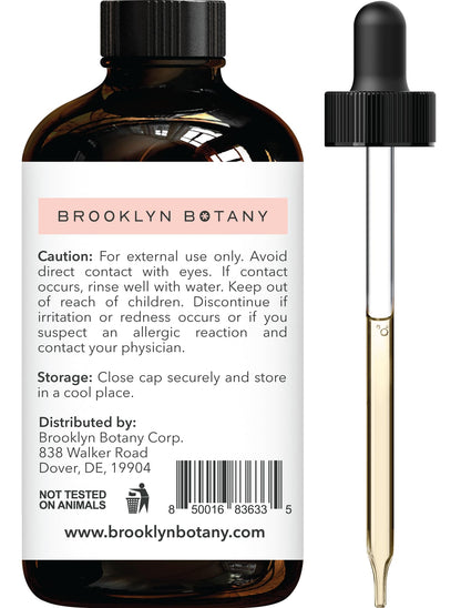 Brooklyn Botany Rosemary Essential Oil - Huge 118 ml - 100% Pure and Natural - Premium Grade with Dropper - for Aromatherapy and Diffuser