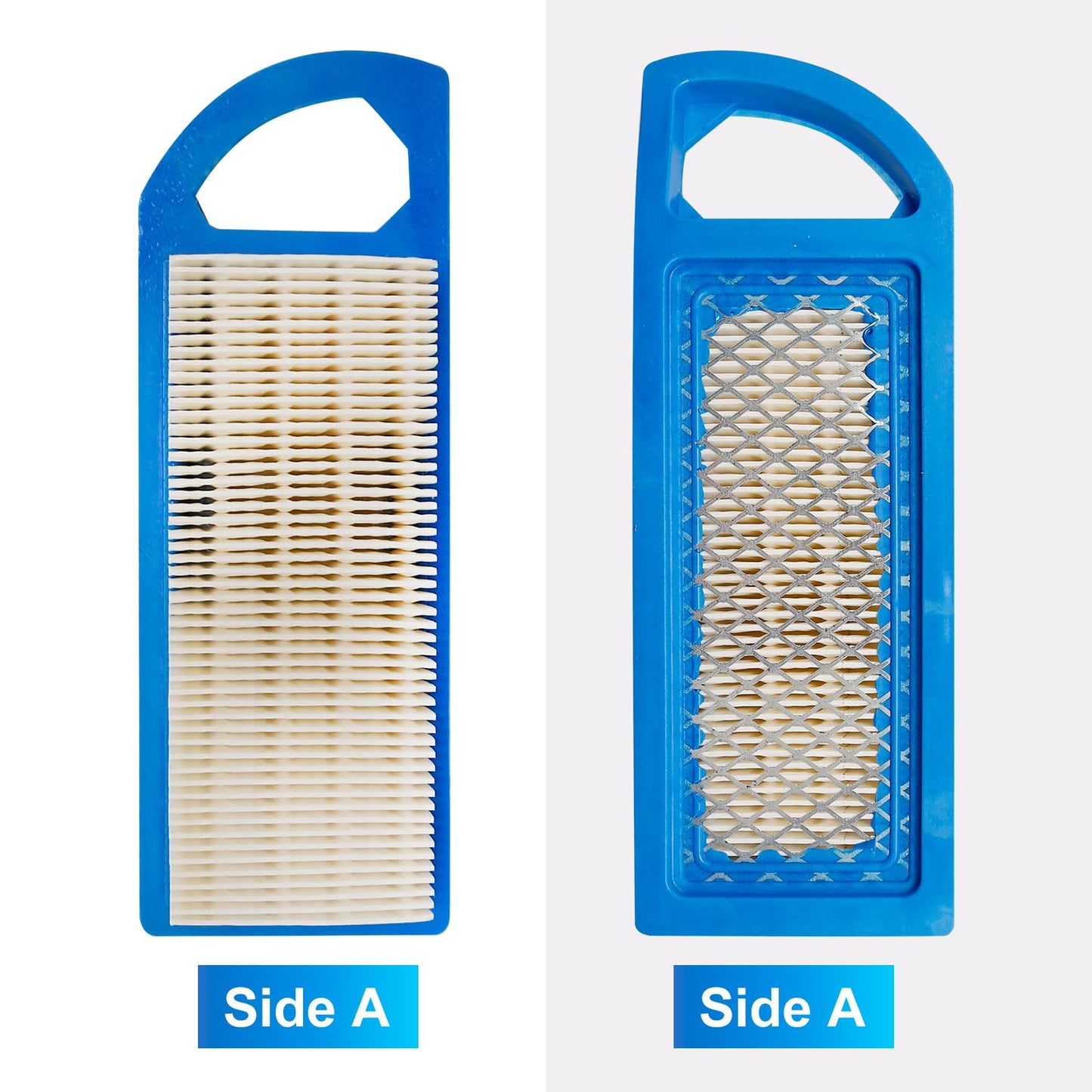 Vkinman GY20573 M149171 Air Filter with AM125424 Oil Filter Replacement for John Deere A100 LA105 LA110 LA115 X110 Z225 Lawn Mower L100 L105 L107 L108 L1742 Lawn Tractor