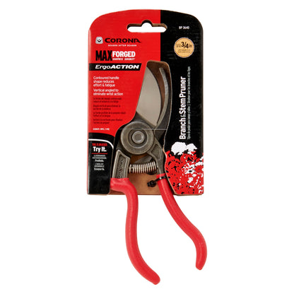 Corona BP 3640 Ergo-Action Forged Bypass Pruner, 3/4-Inch Cut
