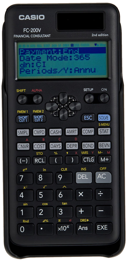 Casio FC-200V-2 Financial Consultant