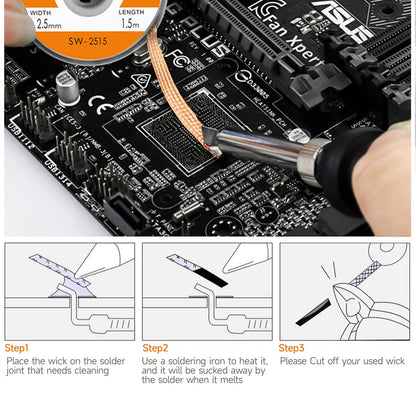TOWOT Soldering Iron Kit, Electronic Soldering Iron 60W Adjustable Temperature, Desoldering Pump, Tin Wire