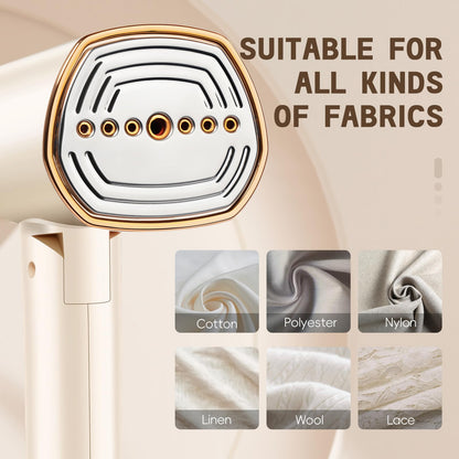 1500W Portable Steamer for Clothes - Foldable Compact Travel Steamer with 168ml Tank, Small Handheld Garment Steamers Iron with Brush for Home, Travel, Dorm Essential, 110V Only, Not for Europe