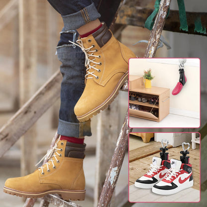 Shoe Stretcher Women Men Professional Boot Stretcher Adjustable Width Length for Wide Feet S Wm's 6-10;Men's 5-9,Rose Pack of 1