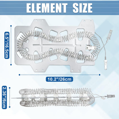 DC47-00019A & DC47-00018A & DC96-00887A Dryer Heating Element Thermostat Thermal Fuse Compatible with Sam-Sung, Ken-More, May-tag, Kitchen-aid and Roper Models Dryer by Wadoy