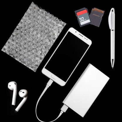 200 PCS Clear Bubble Pouches Bags 4x6 inch, Protective Bubble Pouch, Double Walled Flush Cut Thickening Shockproof Foam Wrap Bags for Cushioning, Packing, Shipping, Moving and Storage