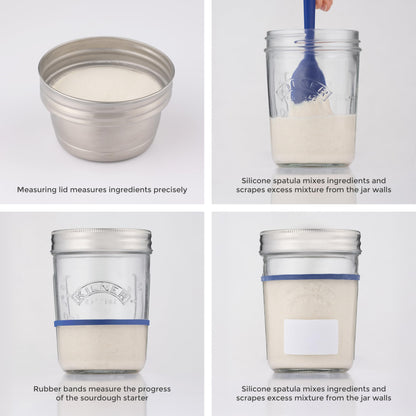 Kilner Sourdough Starter Set, Medium