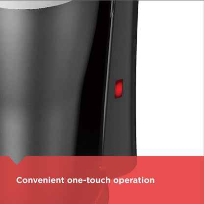 BLACK+DECKER Single Serve Coffee Maker, Includes One Dishwasher Safe Travel Mug (16oz), CM618C Black